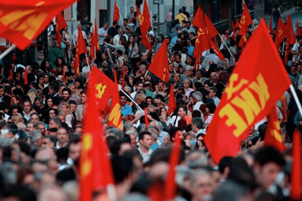 Yunanistan Komünist Partisi sınırda Arapça, Türkçe ve Yunanca bildiri dağıtacak