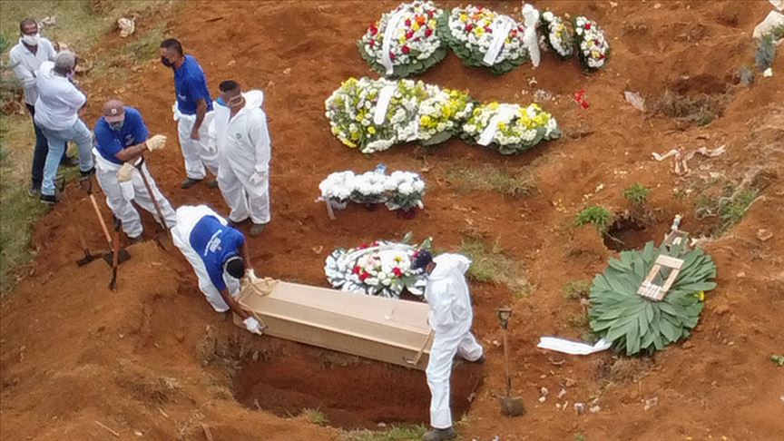 Brezilya’da ölenlerin sayısı 22 bin 666’ya yükseldi