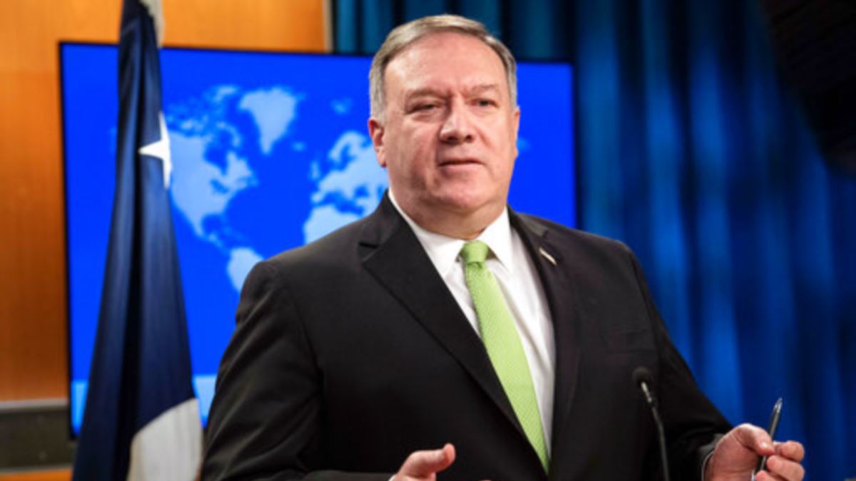 Pompeo’dan Çin’e Tepki: ‘‘Hong Kong’un Özerkliğinin Sonu Gelir”