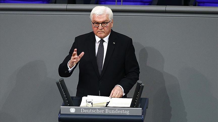Steinmeier, ülkesini "zor yılların beklediği" uyarısı yaptı