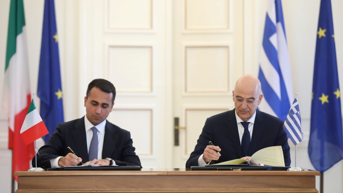 Yunanistan ve İtalya’dan Doğu Akdeniz’de Anlaşma 