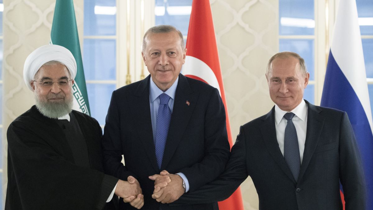Erdoğan Putin ve Ruhani Video Konferansla Suriye'yi Konuşacak