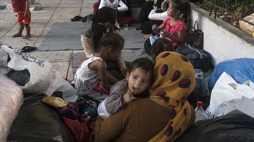 Yunanistan’daki mülteci kamplarına ‘durum felaket’ yorumu