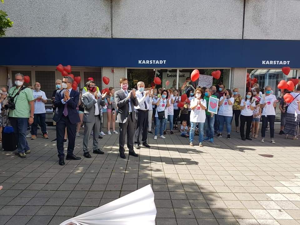 Nürnberg Merkez’indeki Karstadt kurtuldu, sıra Langwasser ’dekine geldi