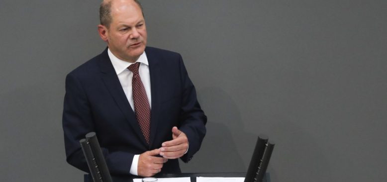 Almanya Maliye Bakanı Scholz SPD’nin Başbakan Adayı