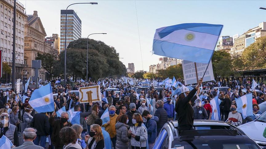 Arjantin’de hükümet karşıtı gösteriler