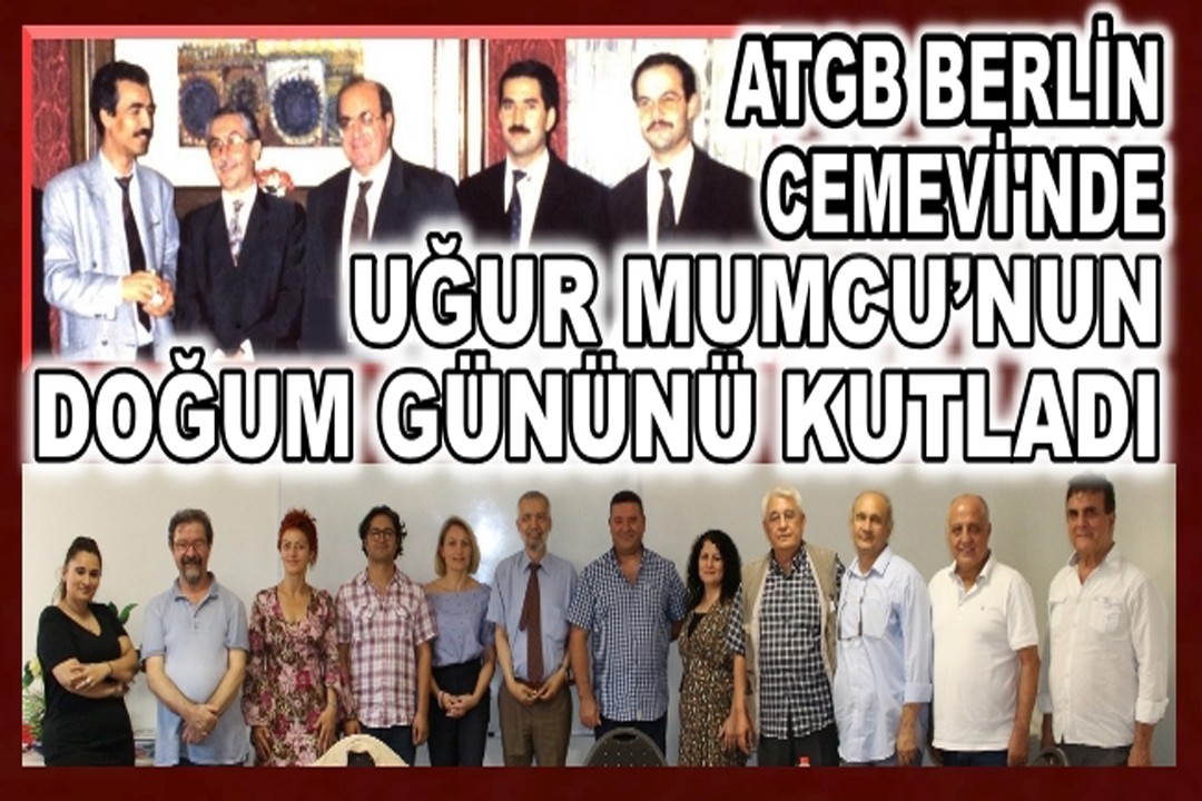 ATGB Berlin, Cemevi´nde Uğur Mumcu`nun doğum gününü kutladı