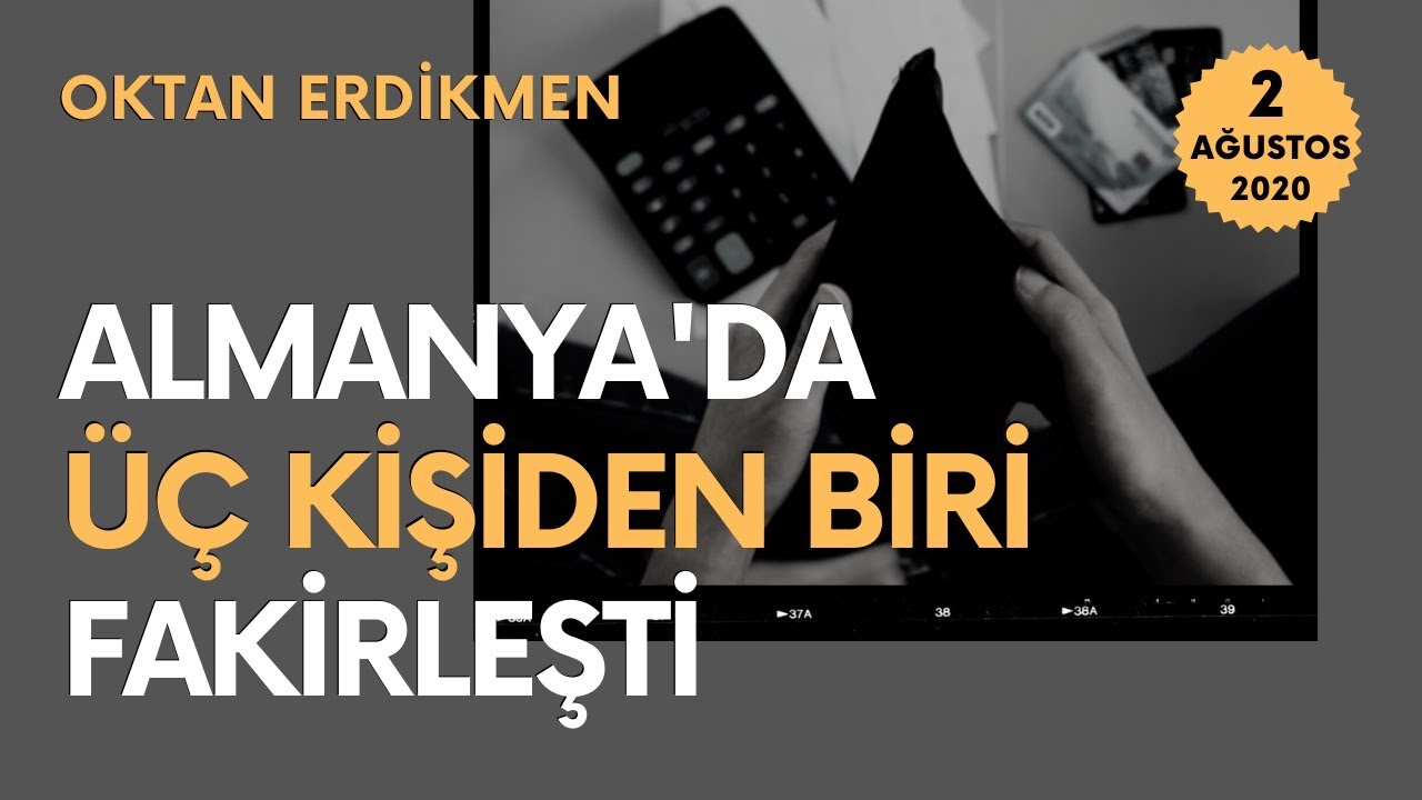 Almanya'da 3 kişiden 1'i fakirleşti