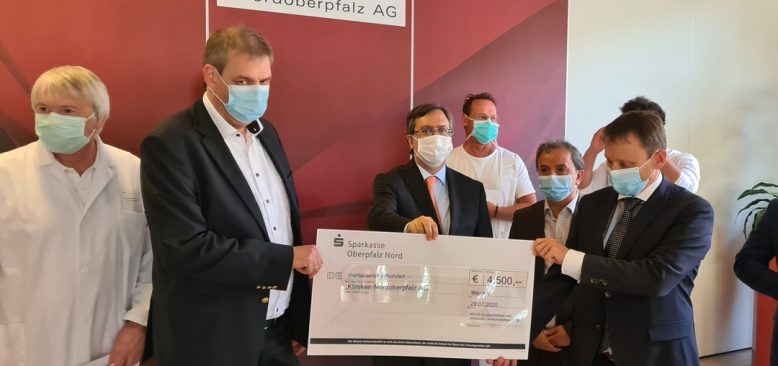 YTB Alman Hastanesine 4.500 Euro bağış yaptı