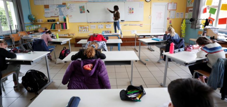 Fransa'da 22 Okul COVID-19  Salgını Nedeniyle Açıldığı Hafta Kapandı