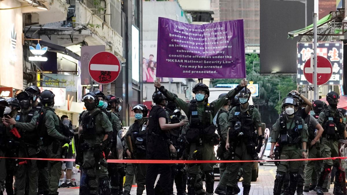 Hong Kong’da Protesto Gösterisine Müdahale