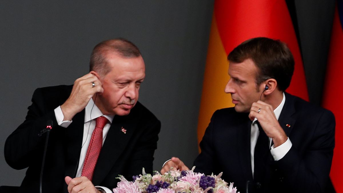 Erdogan ve Macron Telefonda Görüştü