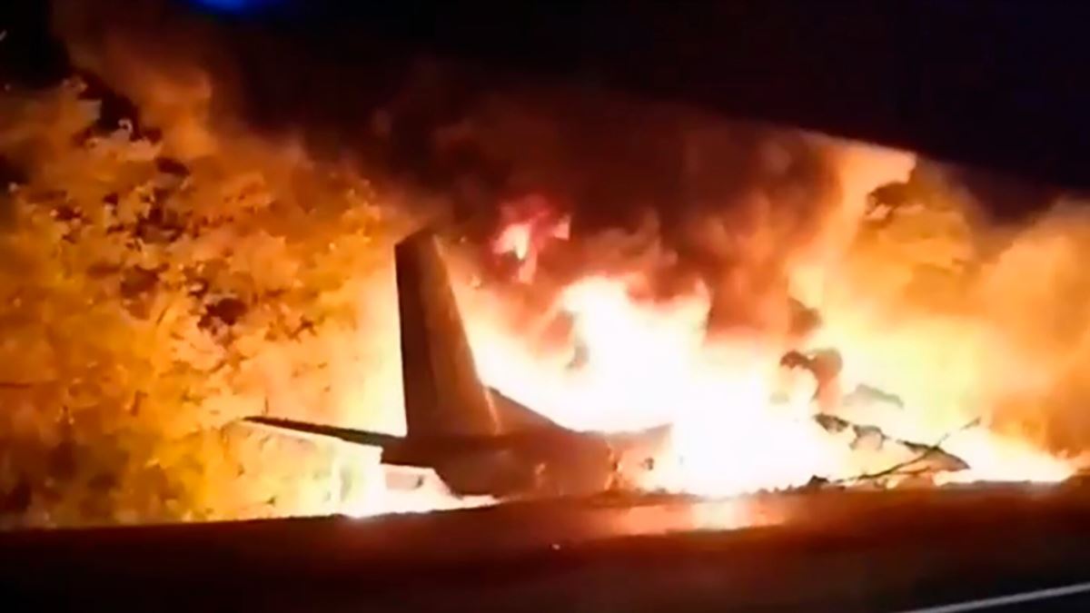Ukrayna’da Askeri Uçak Düştü: En az 26 Ölü