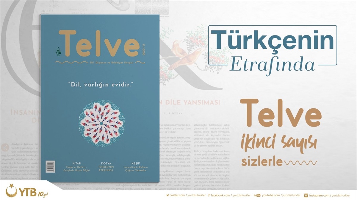 Telve dergisi, okurlarını “Türkçenin etrafında” topluyor