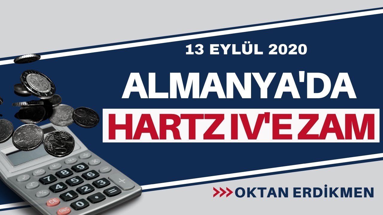 Almanya'da Hartz IV'e zam