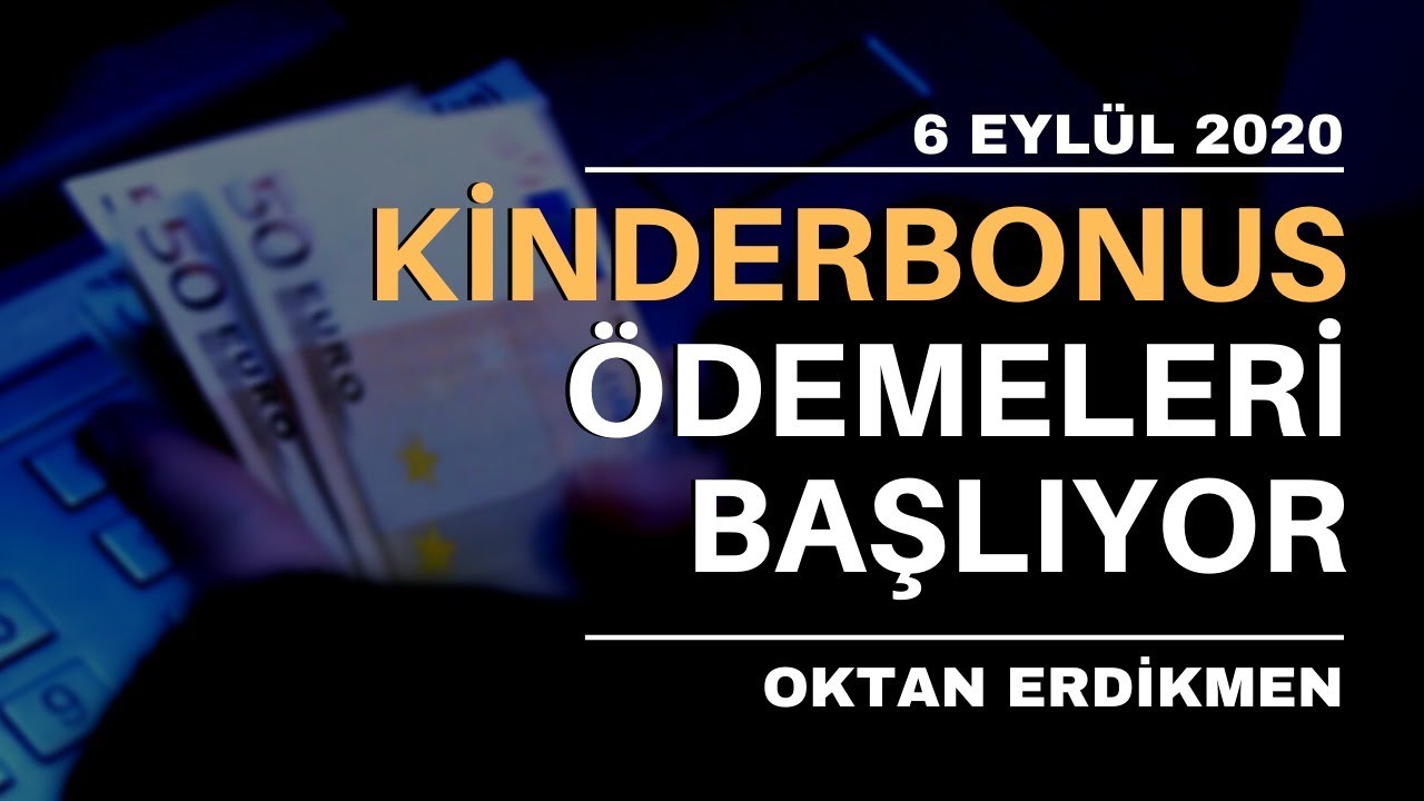 Kinderbonus ödemeleri başlıyor