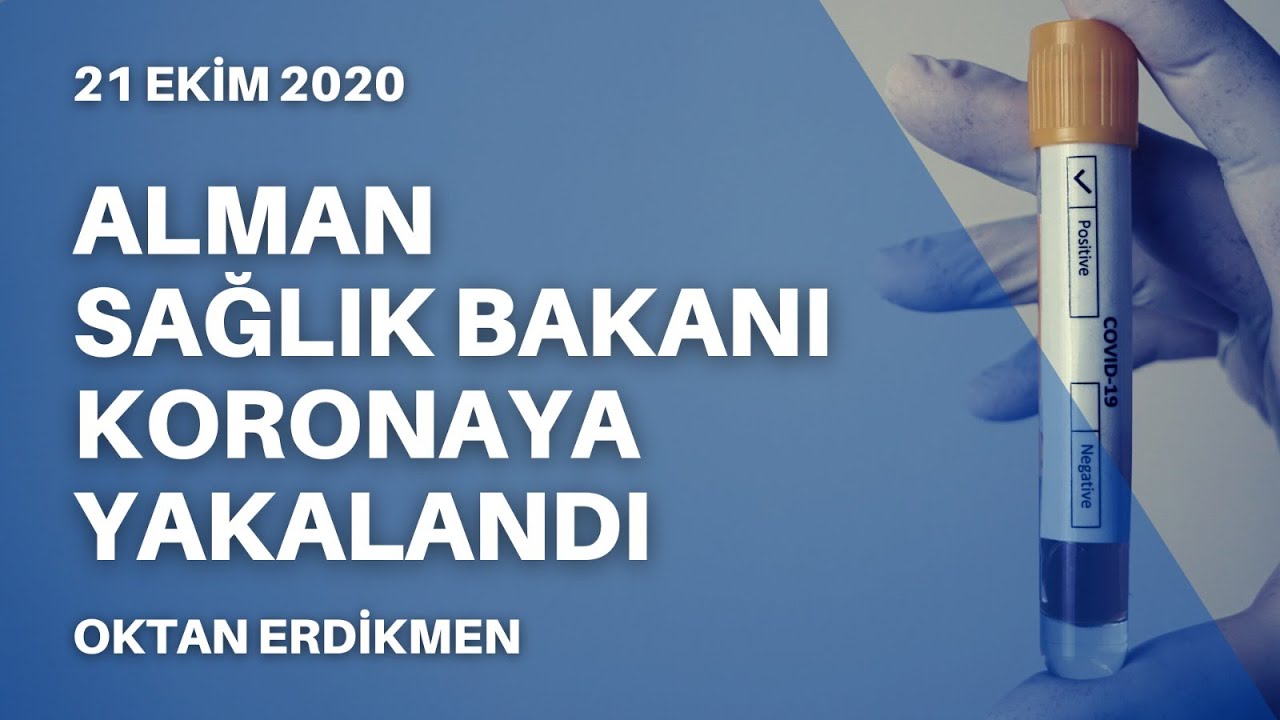 Alman sağlık bakanı da yakalandı