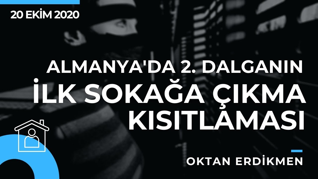 Almanya’da ilk sokağa çıkma kısıtlaması