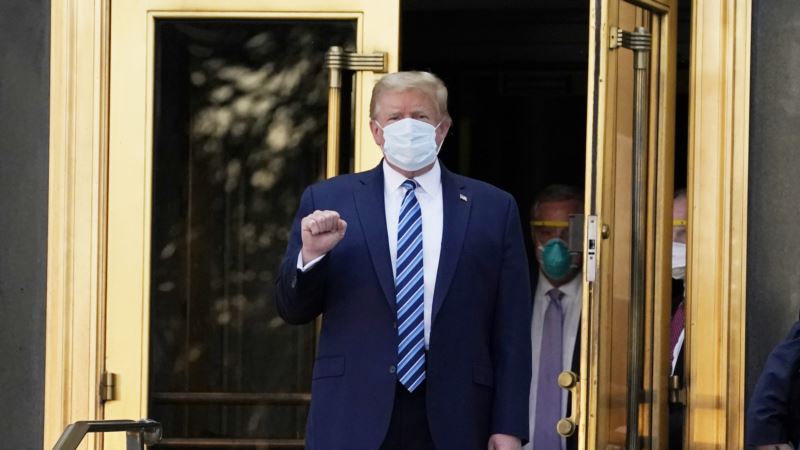 Trump Hastaneden Taburcu Edildi