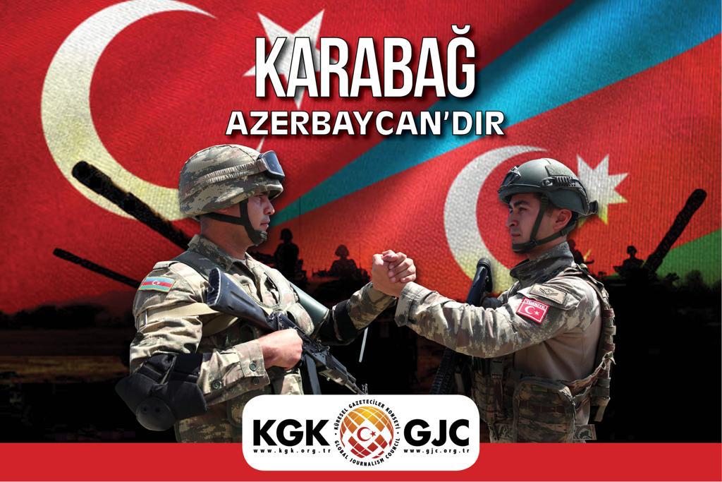 KGK: Karabağ’da 300 gazeteci mülteci konumuna düştü