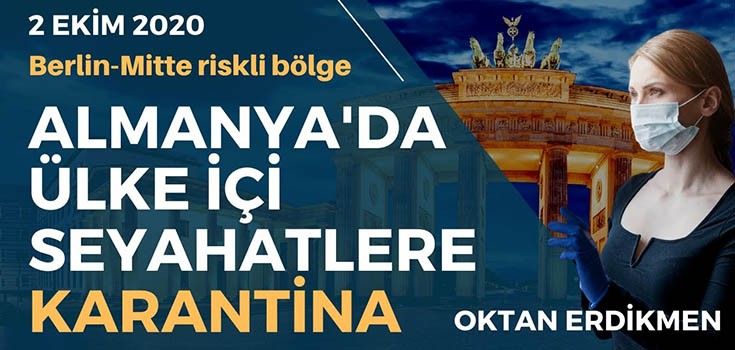 Almanya’da ülke içi bazı seyahatlere karantina