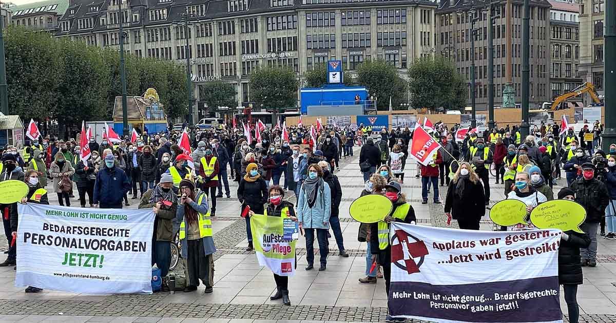 Almanya’da Sağlık Çalışanlarının “Uyarı Grevi”nde 2.Dalga