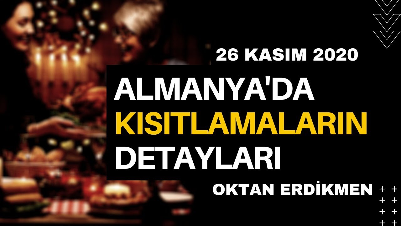 Almanya’da kısıtlamaların detayları