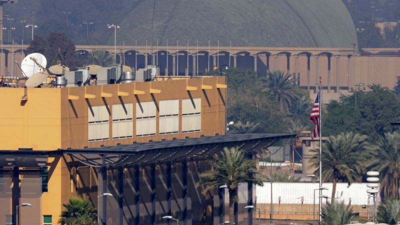 Bağdat’ta ABD Büyükelçiliği Yakınlarına Roket Saldırısı