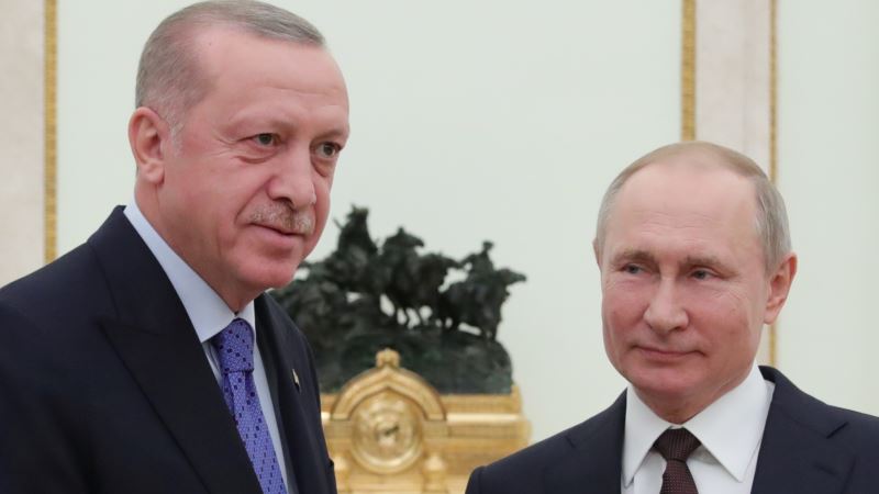 Cumhurbaşkanı Erdoğan Putin’le Görüştü
