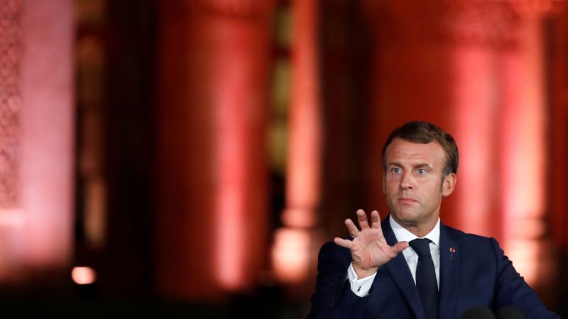 Macron’dan Rusya ve Türkiye’ye Suçlama