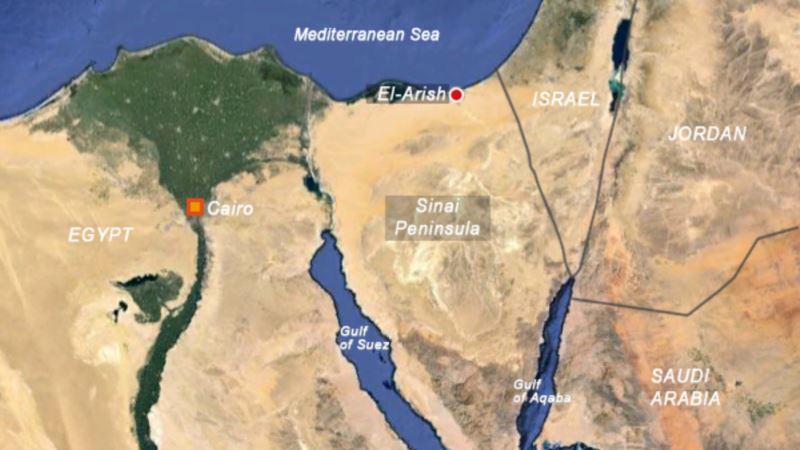 Sina Yarımadası’nda Barış Gücü Helikopteri Düştü