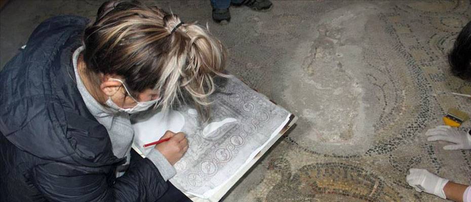 Sinop’ta bulunan 1600 yıllık mozaikler turizme kazandırılacak