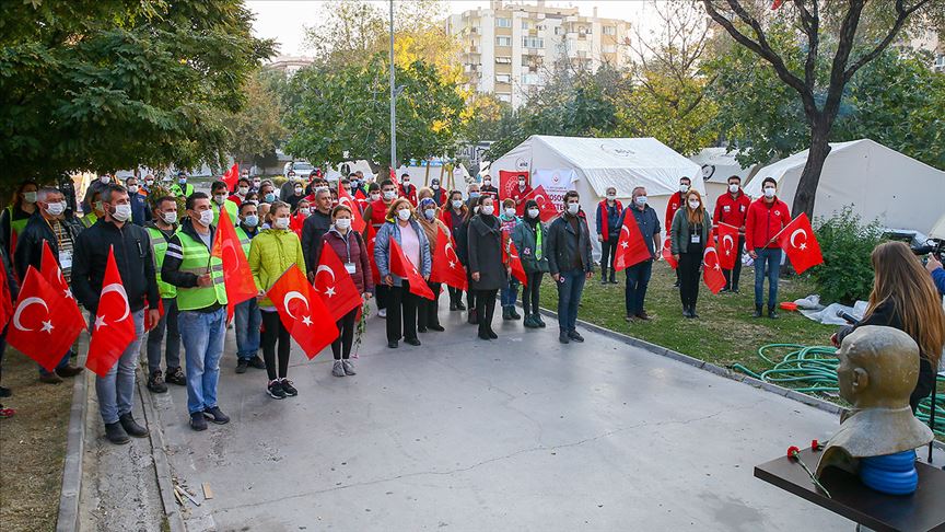 Büyük Önder Atatürk yurdun dört bir yanında anıldı