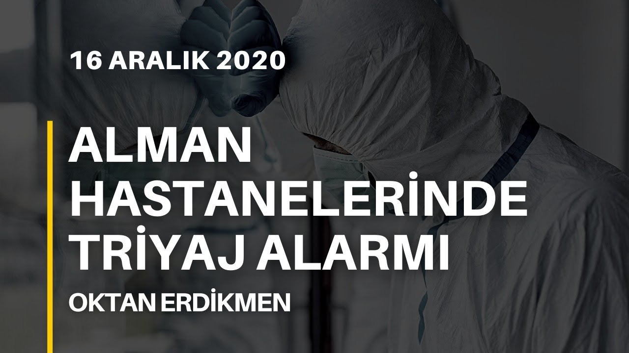 Almanya’da hastanelerde triyaj alarmı