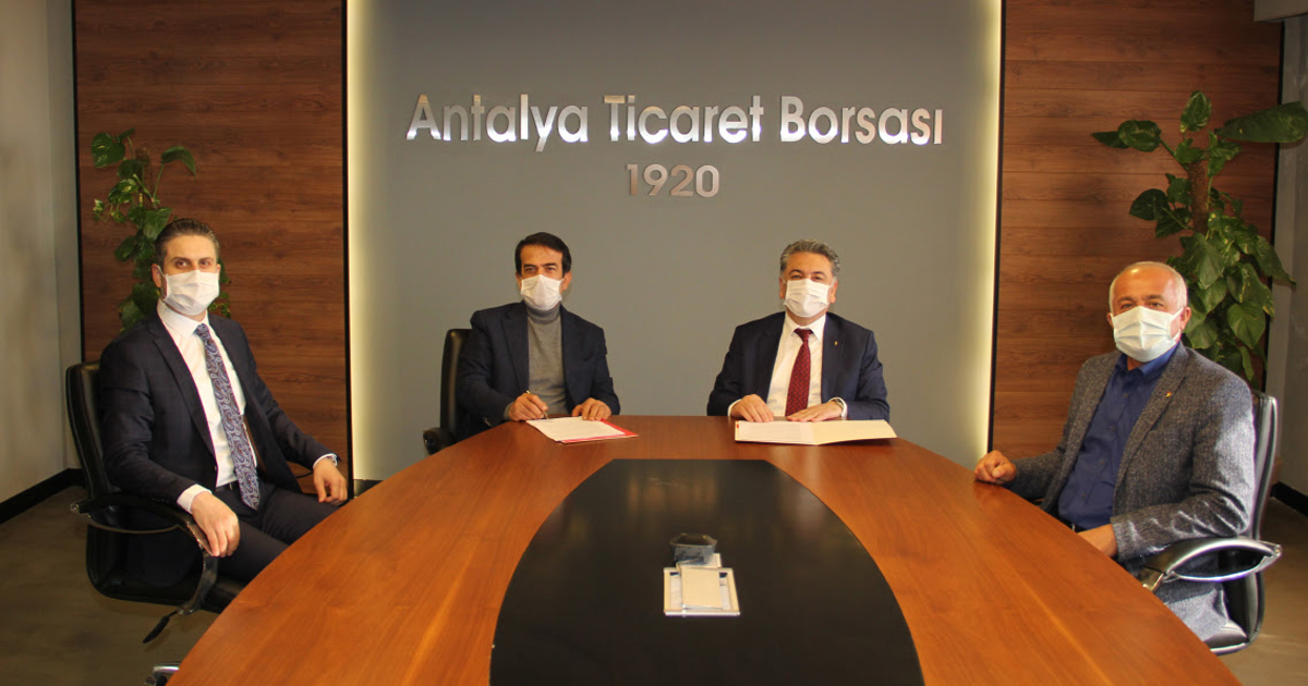 Antalya Ticaret Borsası ile Ziraat Bankası arasında protokol imzalandı