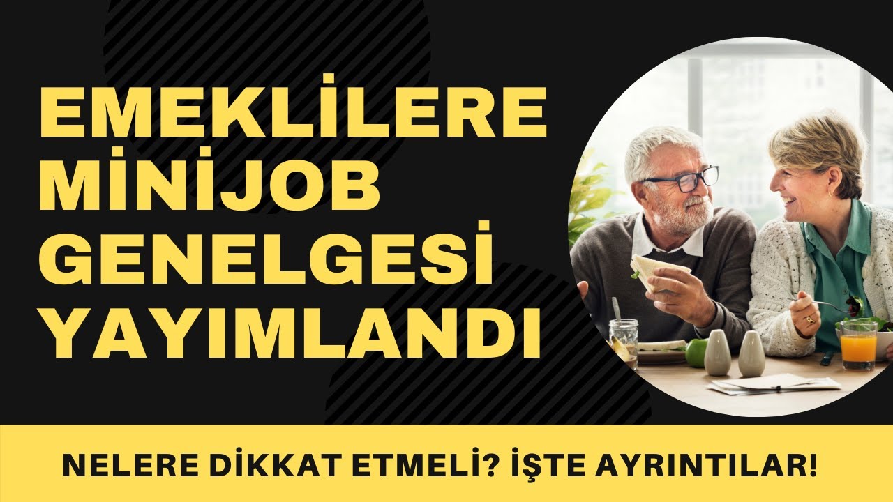 Borçlanarak emeklilere Minijob genelgesi yayımladı