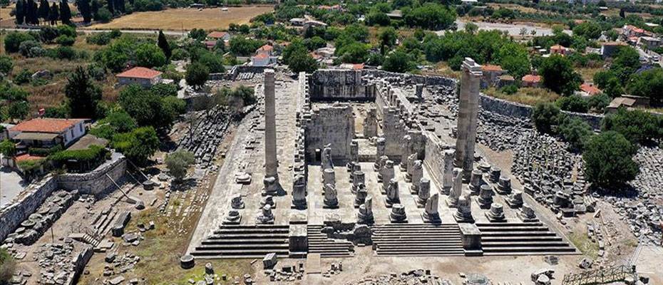 Didim Apollon Tapınağı’ndaki su sızıntısı sorunu çözüldü