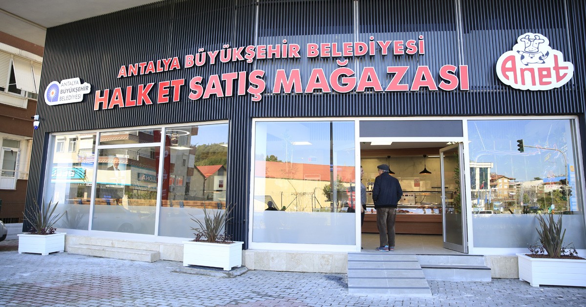 Antalya Büyükşehir Belediyesi 321 ton et satışı gerçekleştirdi