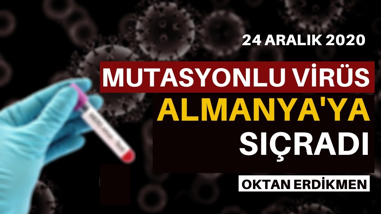 Mutasyon Almanya'da da görüldü