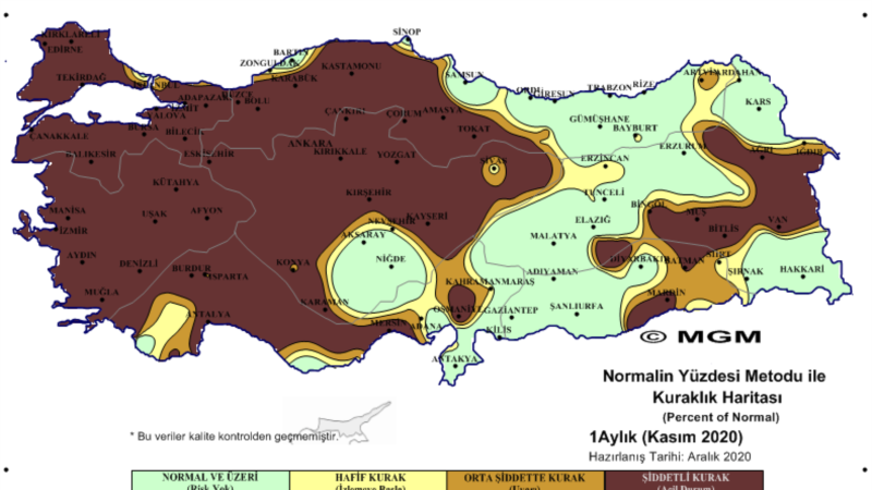 Türkiye’de Kuraklık Krizi mi Kapıda?