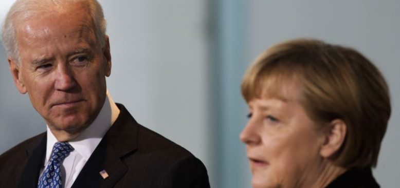 Biden ve Merkel İlk Kez Telefonda Görüştü