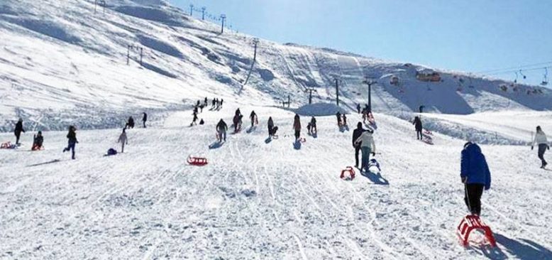 'Turizmin başkenti' kayak tutkunları için hazır