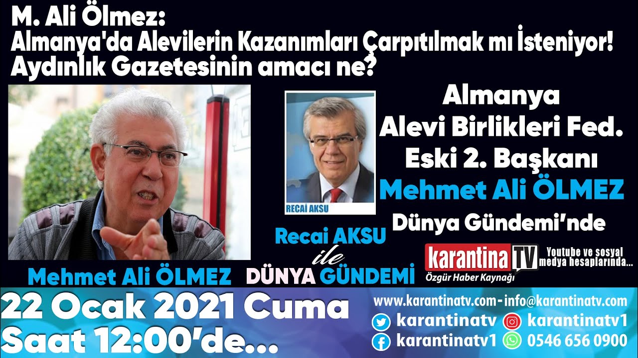 Almanya’da Alevilerin Kazanımları Çarpıtılmak mı İsteniyor!