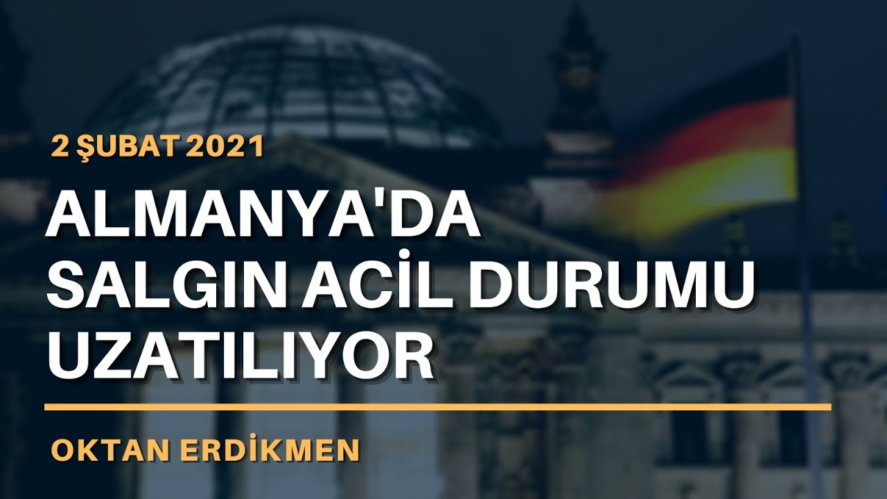 Almanya’da acil durum uzatılıyor