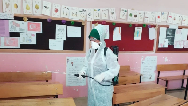 Diyarbakır’da Köy Okulları Yüz Yüze Eğitime Hazırlanıyor