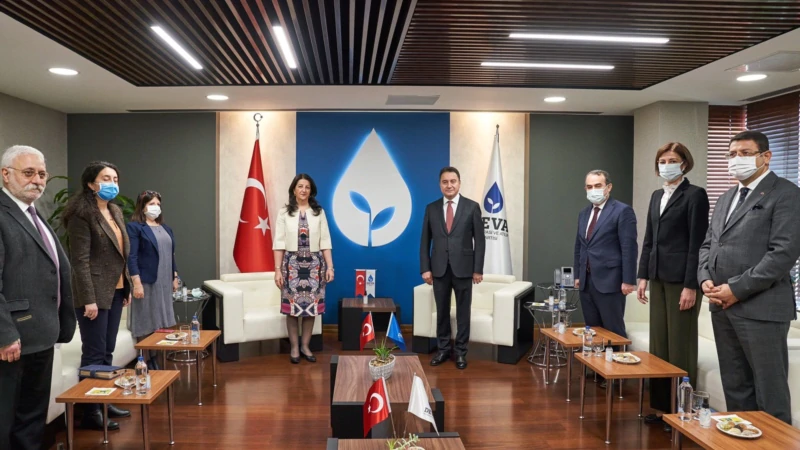 HDP’den Ankara’da DEVA Partisine Ziyaret Hakkari’de Kongre
