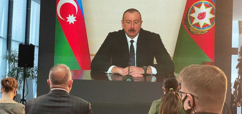 KGK heyeti Aliyev’in 4 saat süren basın toplantısındaydı