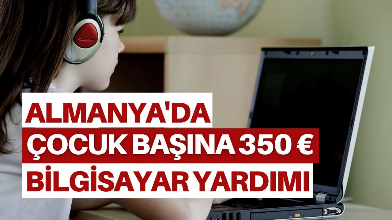 Jobcenter'dan yardım alanlara 350 € bilgisayar yardımı