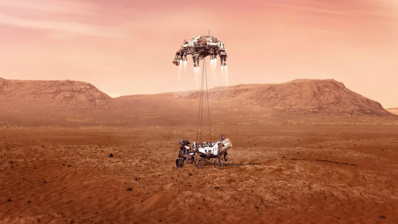 NASA’nın Aracı Perseverance Mars’a İndi