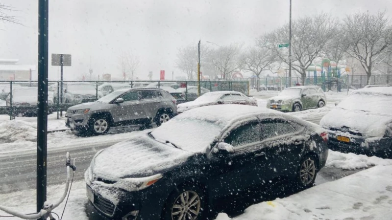 New York’ta Bir Haftada İkinci Kar Fırtınası